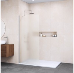 Душевую перегородку Walk-In RGW 140x195 WA-110 стекло матовое, профиль хром