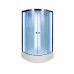 Душевая кабина AvaCan D271SLED AVA 100x100 LED, стекла матовые, профиль хром