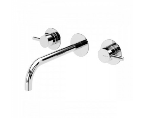 Внешняя часть смесителя для раковины на 3 отверстия. Длина излива 170мм Lusitano Sunrise