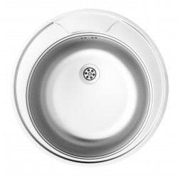 Twist, Мойка круглая, 1 чаша без крыла для сушки