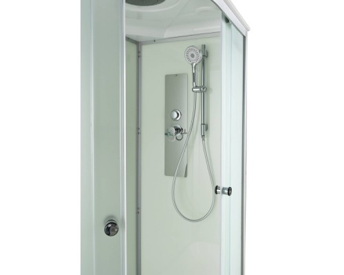 Душевая кабина AvaCan D3012L AVA 120x80 левая, стандарт, стекла матовые, профиль хром