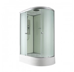 Душевая кабина Avacan D3012L AVA 120x80 левая, стандарт, стекла матовые, профиль хром