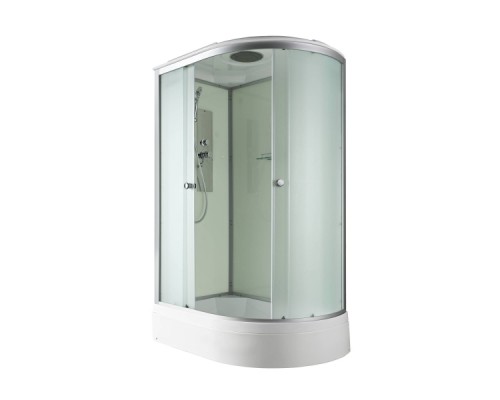 Душевая кабина AvaCan D3012L AVA 120x80 левая, стандарт, стекла матовые, профиль хром