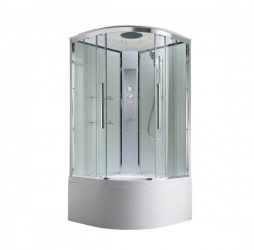 Душевая кабина Avacan EM5080T AVA 80x80 стандарт, стекла прозрачные, профиль хром