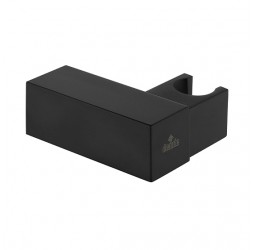 Deante Square Nero Точечный держатель ручного душа квадратный, черный