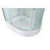 Душевая кабина Avacan EM3912LLED AVA 120x90 левая, LED, стекла матовые, профиль хром
