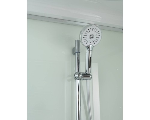 Душевая кабина Avacan EM3912LLED AVA 120x90 левая, LED, стекла матовые, профиль хром