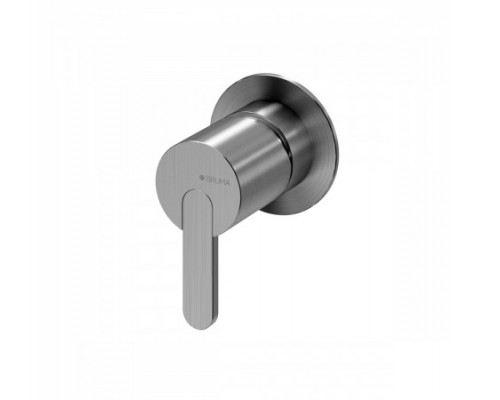 Внешняя часть смесителя с 1 выходом X-Alpha Satin stainless steel