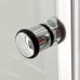 Душевая кабина AvaCan V8015 AVA 80x80 стекла прозрачные, профиль хром