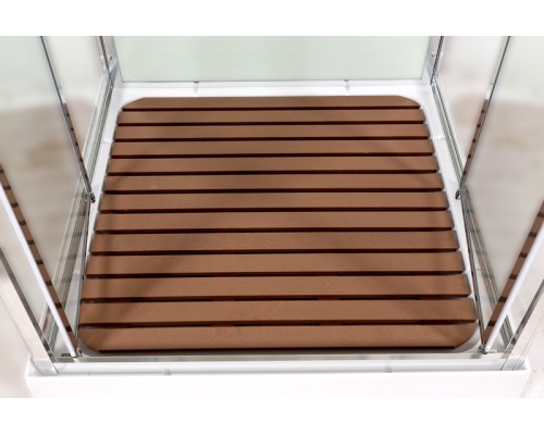Душевая кабина AvaCan V8015 AVA 80x80 стекла прозрачные, профиль хром