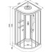 Душевая кабина AvaCan EM1510 AVA 100x100 стандарт, стекла с узором, профиль хром