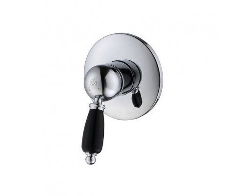 Смеситель для душа Caprigo Adria-uno Black Edition 02B-550-CRM