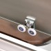 Душевая кабина AvaCan D011SEL AVA 110x110 с электрикой, стекла матовые, профиль хром