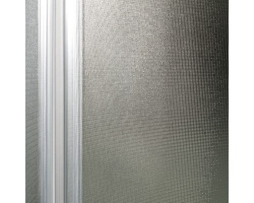 Душевая кабина AvaCan D011SEL AVA 110x110 с электрикой, стекла матовые, профиль хром