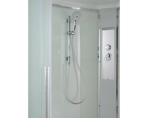 Душевая кабина Avacan EM2912R AVA 120x90 правая, стандарт, стекла матовые, профиль хром
