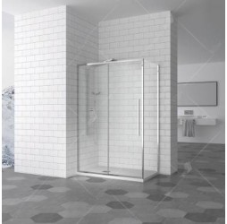 Душевой уголок RGW SV-42 (SV-12 + Z-050-2) прозрачное cтекло цвет профиля 6 мм 32324220-01