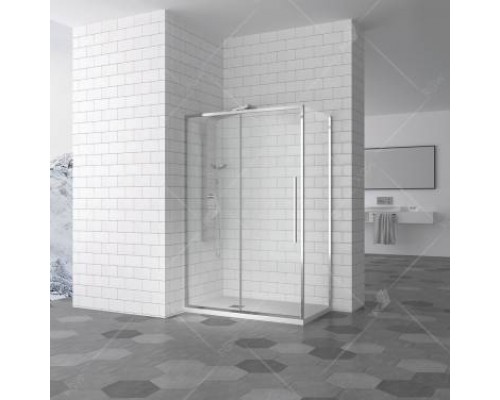 Душевой уголок RGW SV-42 (SV-12 + Z-050-2) прозрачное cтекло цвет профиля 6 мм 32324237-01