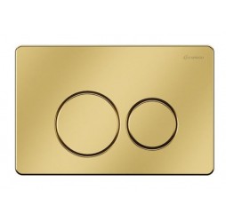 Кнопка для инсталляции Caprigo DEW Steel матовое золото DS001-oro