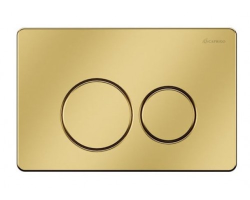Кнопка для инсталляции Caprigo DEW Steel матовое золото DS001-oro