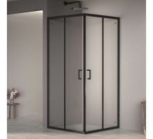 Душевой уголок RGW PA-030-B Прозрачное cтекло 6мм 700x700 цвет профиля черный  3508103077-14