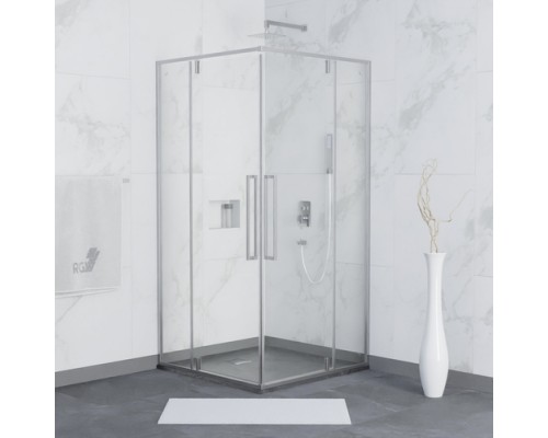 Душевой уголок RGW 80x80x200 SV-33 Квадрат/Хром/Прозрачное/6 мм 06323388-11