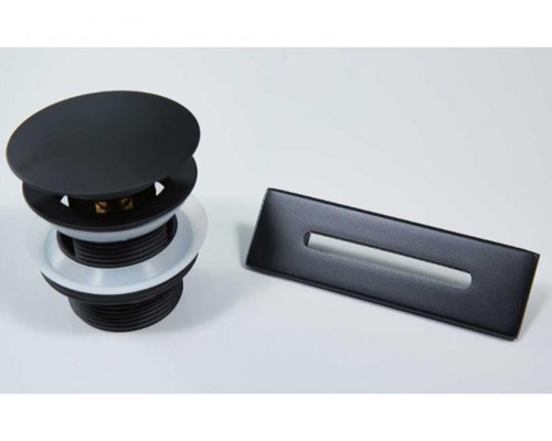 Донный клапан для раковины Vincea VDR-4B с переливом