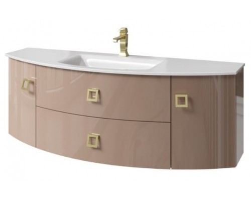 Тумба подвесная Caprigo Legato 140 3016B-DM501-6T