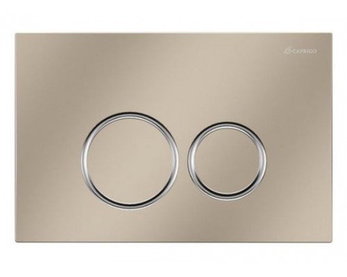 Кнопка для инсталляции Caprigo DEW-R ABS шампань/хром DA001-champagne/crm