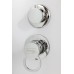 Душевая кабина AvaCan D311 AVA 110x110 без крыши, стекла матовые, профиль хром
