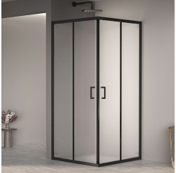 Душевой уголок RGW 90* 90*195 PA-030-B Квадрат/Чёрный/Матовое/6 мм (Easy) 3508103099-24