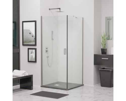 Душевой уголок RGW Leipzig LE-034 80x100 прозрачное стекло / профиль хром