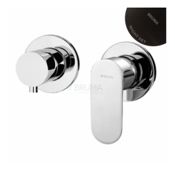 Смеситель скрытого монтажа на 2 отверстия, с 3 выходами Coral 194 140 0NS Night Sky