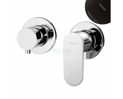 Смеситель скрытого монтажа на 2 отверстия, с 3 выходами Coral 194 140 0NS Night Sky