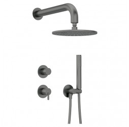 Deante Silia Душевая система скрытого монтажа, титан