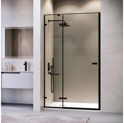 Распашная душевая дверь RGW SV-004-B 140*200 прозрачное стекло 8 мм 353200414-14