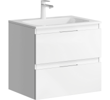 aqwella Тумба под умывальник 62x45 Accent Прямоугольная цвет белый ACC0106W