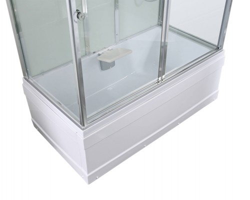 Душевая кабина AvaCan V5016 AVA 160x85 стандарт, стекла прозрачные, профиль хром
