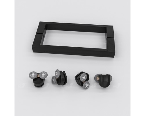 Раздвижная душевая дверь RGW CL-14-B 120*185 прозрачное стекло 5 мм 32091412-14