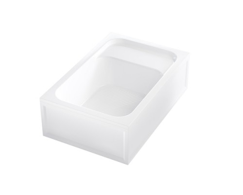 Душевой поддон прямоугольный RGW BC/L белый акрил cерия Acryl (80*120) 16180682-91