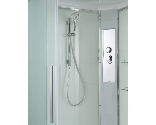 Душевая кабина AvaCan EM3912R AVA 120x90 правая, стандарт, стекла матовые, профиль хром
