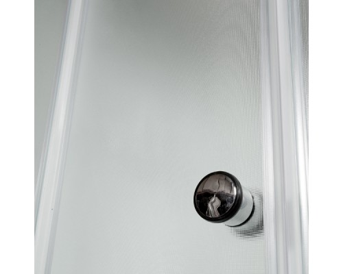 Душевая кабина AvaCan D271SEL AVA 100x100 с электрикой, стекла матовые, профиль хром