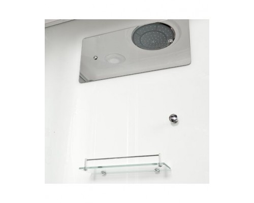 Душевая кабина AvaCan D271SEL AVA 100x100 с электрикой, стекла матовые, профиль хром