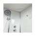 Душевая кабина AvaCan D271SEL AVA 100x100 с электрикой, стекла матовые, профиль хром