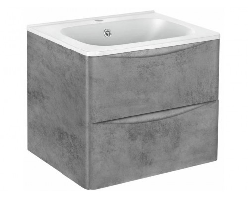 Тумба подвесная Vincea Paola 600 Beton VMC-2P600BT