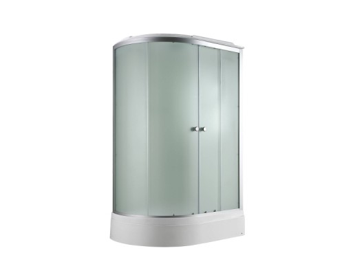 Душевая кабина AvaCan D3012RLED AVA 120x80 правая, LED, стекла матовые, профиль хром