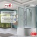 Душевая кабина Avacan EM5811LT AVA 110x80 левая, стандарт, стекла прозрачные, профиль хром