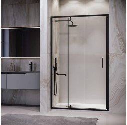 Распашная душевая дверь RGW LE-103-B 120*195 прозрачное стекло 6 мм 711210312-14