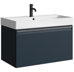 aqwella Тумба под умывальник 81x47 Pure Прямоугольная цвет серый PUR0108GRM