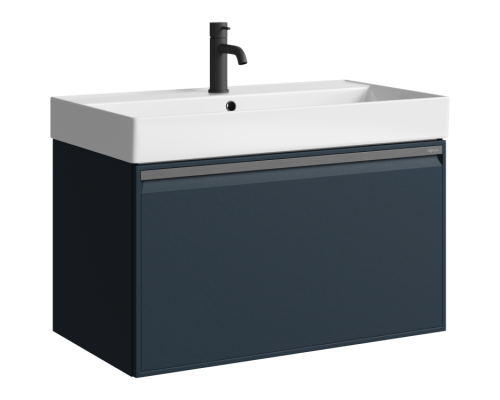 aqwella Тумба под умывальник 81x47 Pure Прямоугольная цвет серый PUR0108GRM