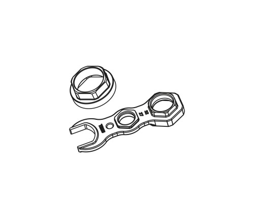 29989601 TRES запчасть КЛЮЧ ДЛЯ КАРТРИДЖА+ ПРОКЛАДКА